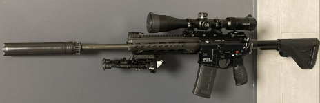 Die Waffenbrüder  A-TEC AR30-4 Schalldämpfer für Kaliber .223