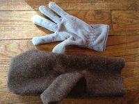 2022-01-16 simple Fleece Handschuhe mit Natur Loden Fäustling super warm 2 MP.jpg